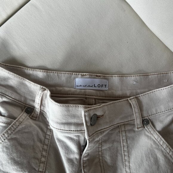New without tags - Loft Size 25 Girlfriend Fit Pants - Picture 3 of 4